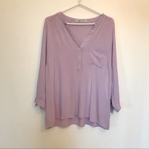 Suzy Shier plus size lilac blouse size 2X